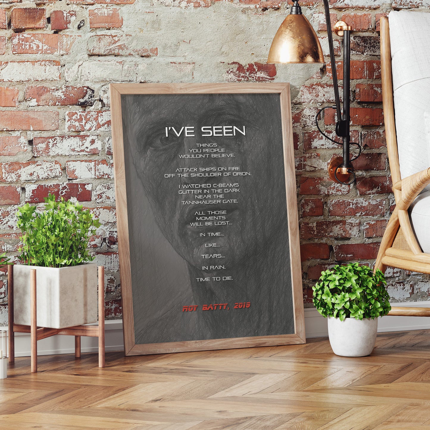 Tears in Rain Monologue (Blade Runner) - Pierre Fauvet