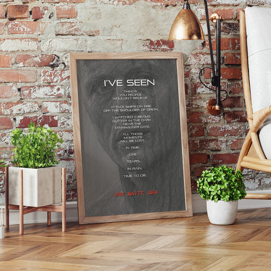 Tears in Rain Monologue (Blade Runner) - Pierre Fauvet