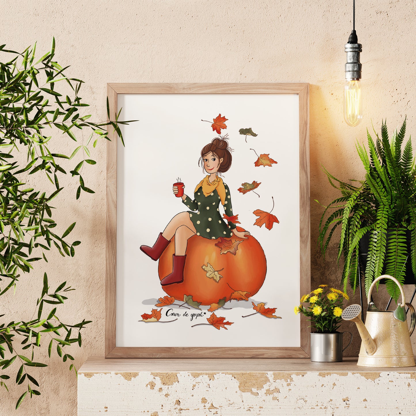 L'automne - Cœur de graph