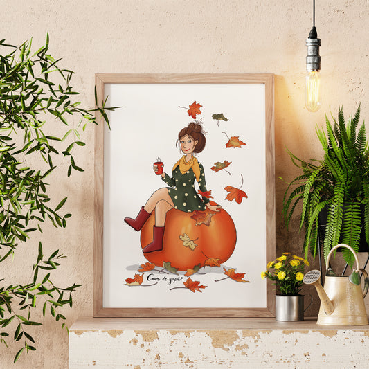 L'automne - Cœur de graph