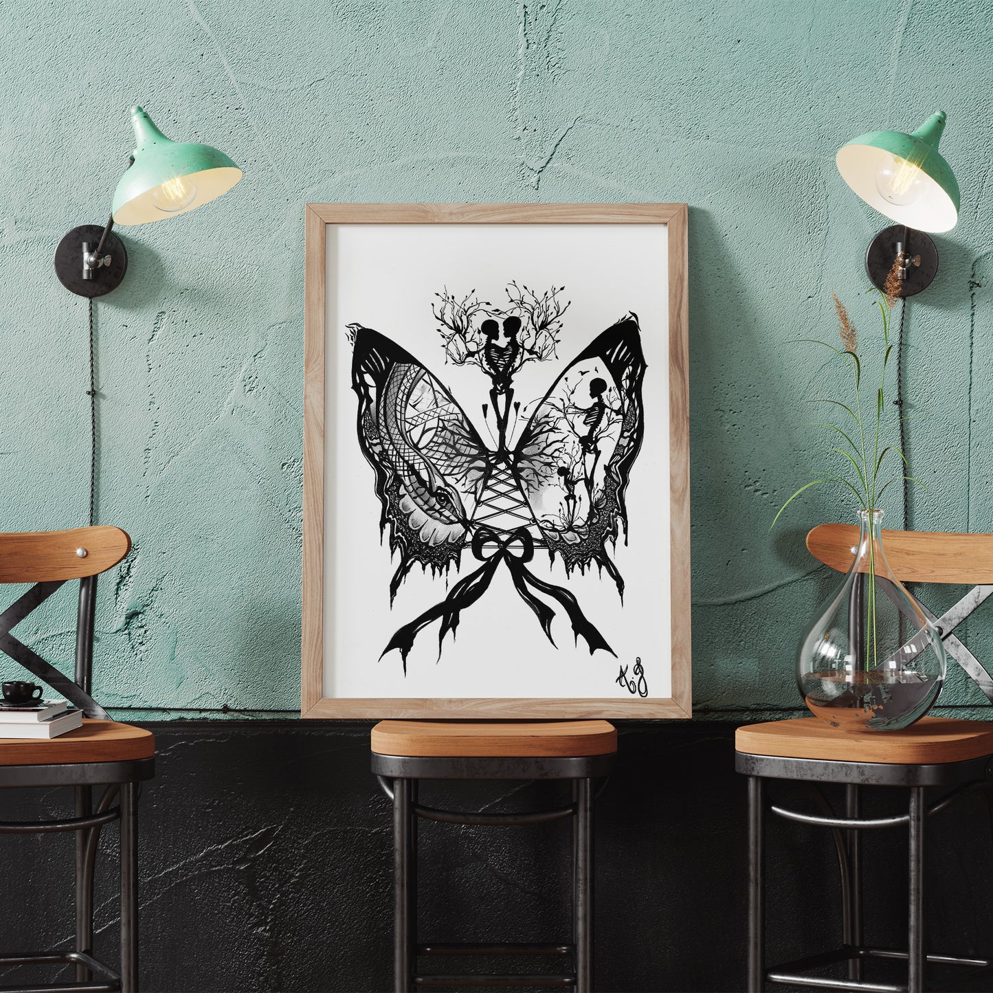 Papillon serpent - L'Art Émoi