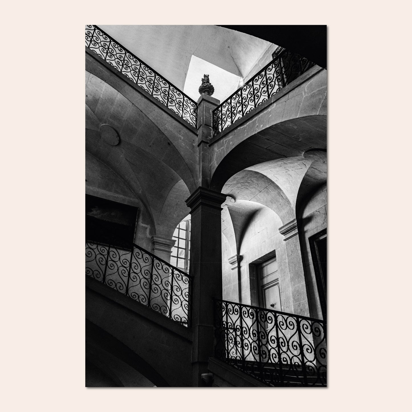 L'escalier d'Ussé - Pierre Fauvet