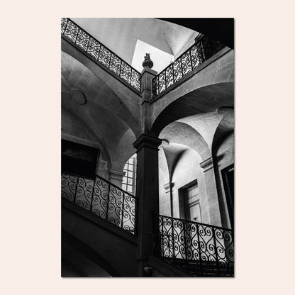 L'escalier d'Ussé - Pierre Fauvet