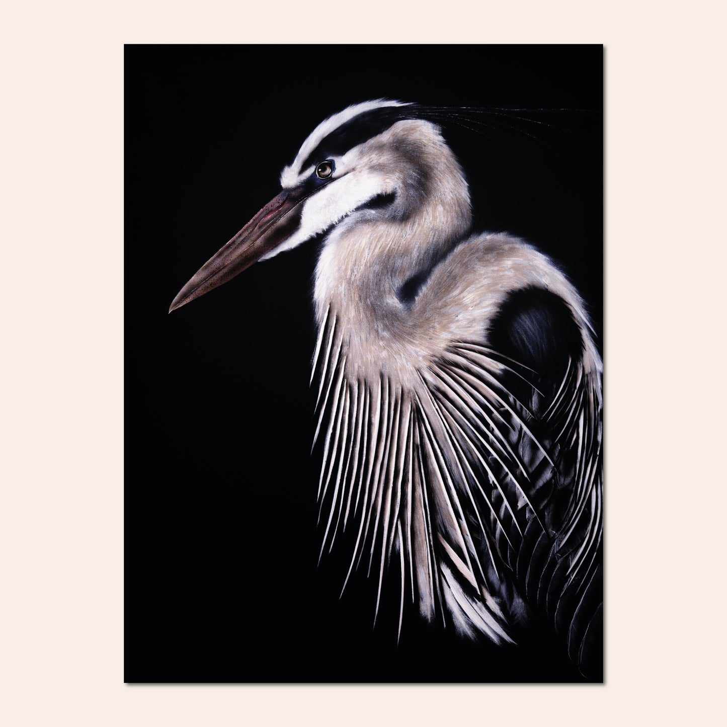 Le héron - Ady's Art