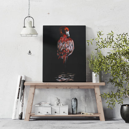 Le flamant rose - Ady's Art