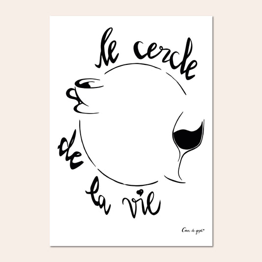 Le cercle de la vie  - Cœur de graph