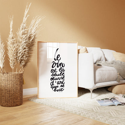 Le vin - Cœur de graph