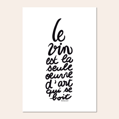 Le vin - Cœur de graph