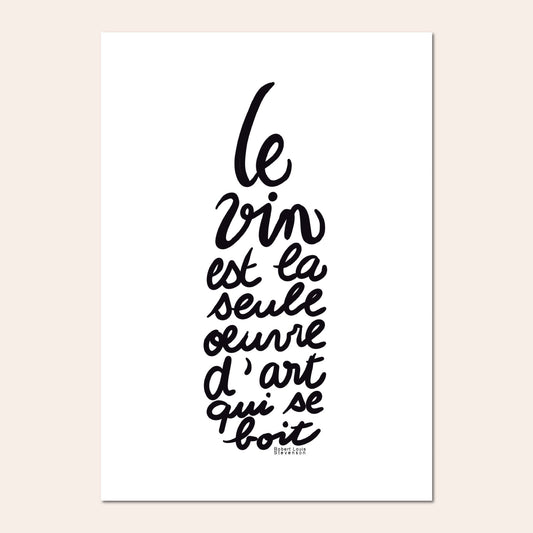 Le vin - Cœur de graph