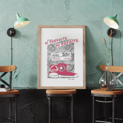 Bien dans mes baskets - Cœur de graph