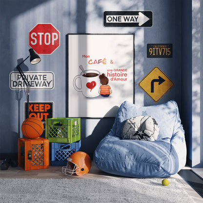 Mon café et moi - Cœur de graph