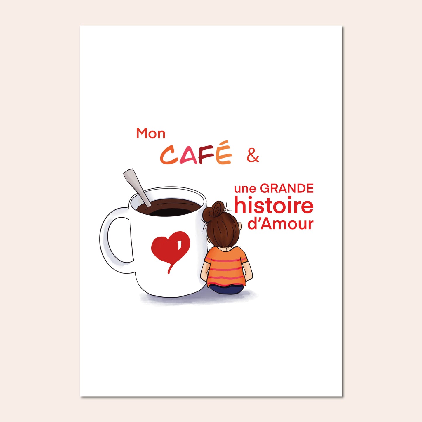 Mon café et moi - Cœur de graph