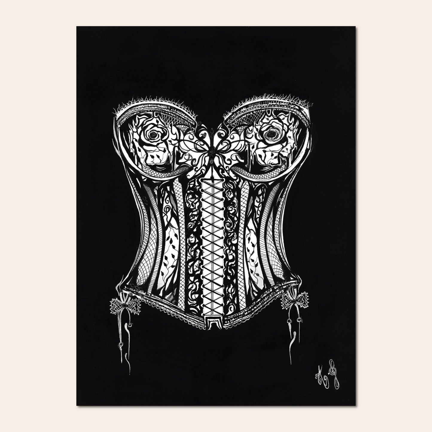 Corset en dentelle - L'Art Émoi