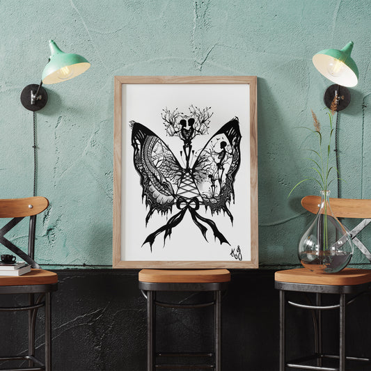 Papillon serpent - L'Art Émoi