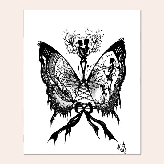 Papillon serpent - L'Art Émoi