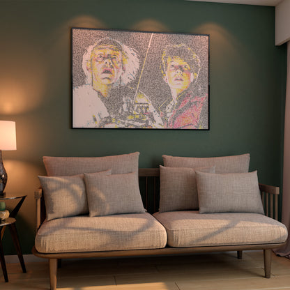 1885, 1955, 1985, 2015 - Retour vers le futur - Grégory Lanzetta