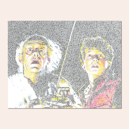 1885, 1955, 1985, 2015 - Retour vers le futur - Grégory Lanzetta